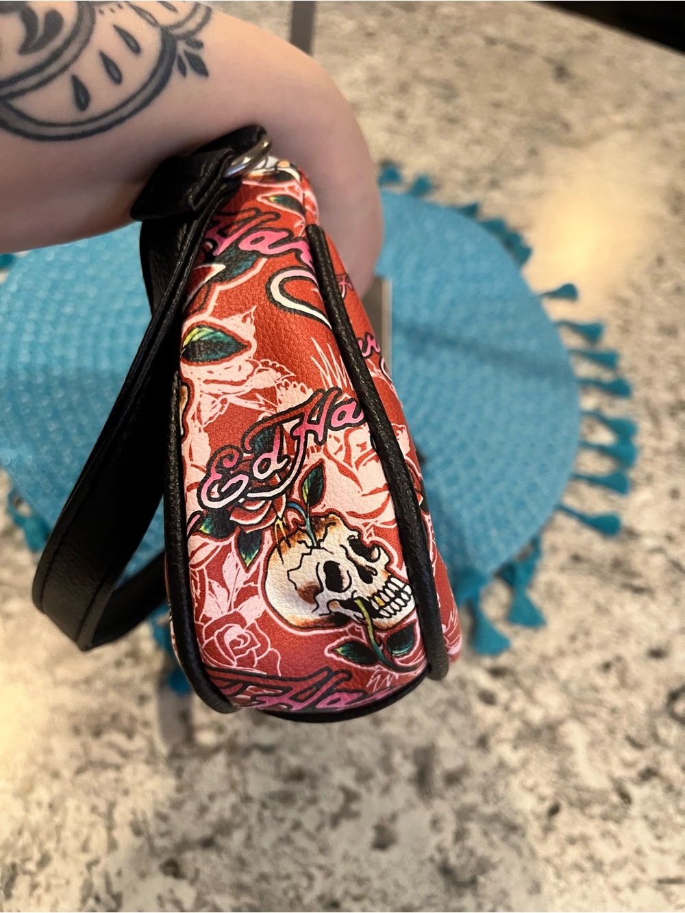 Ed Hardy Mini Handbag New - Picture 9 of 11